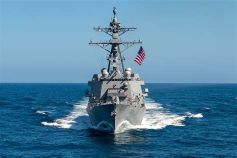 Hii Lays Keel Of Us Navys 81st Arleigh Burke Destroyer