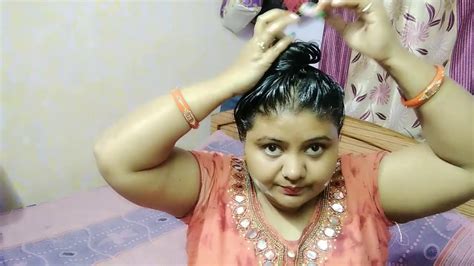 100 Ml Coconut Hair Oiling Challenge Youtube