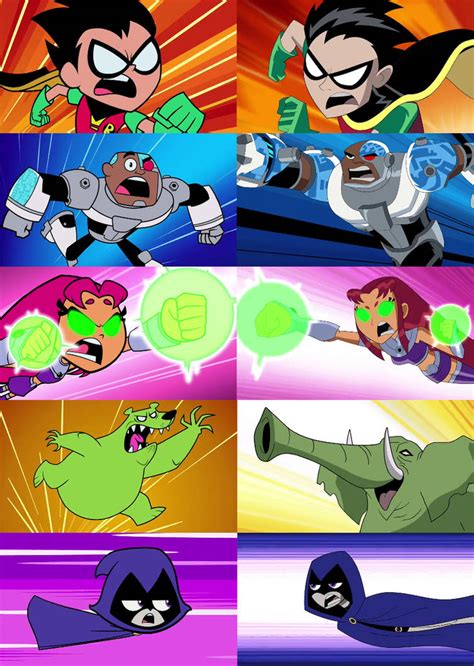 Teen Titans Go vs Teen Titans by dlee1293847 on DeviantArt