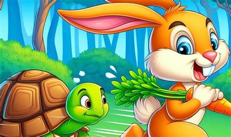 The Tortoise and the Hare - Bedtime Stories + Audio - Moonzia