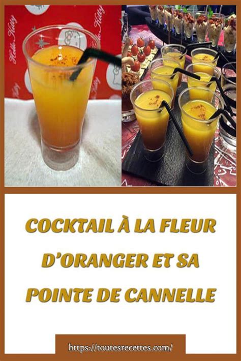 Élégant original et coloré ce célèbre cocktail de noël à la fleur d