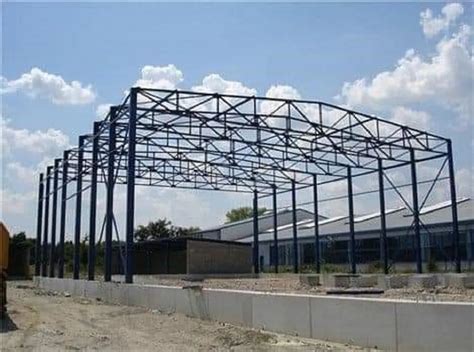 Mild Steel Industrial Shed Roofing Structure At Rs 300 Sq Ft Roofing