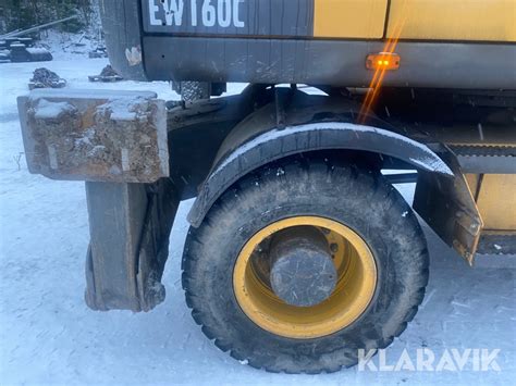 Grävmaskin Volvo EW160C, Haparanda, Kla