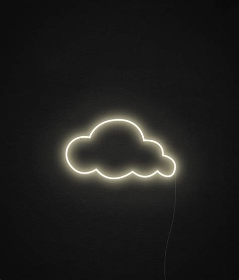 Cloud Neon Sign – Remember You Can Float Anytime You Want