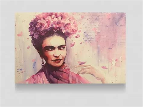 Frida Kahlo Cuadro Canvas Artistíco 65x40