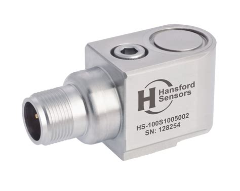 HS 100S Side Exit 2 Pin MS Accelerometer Hansford Sensors