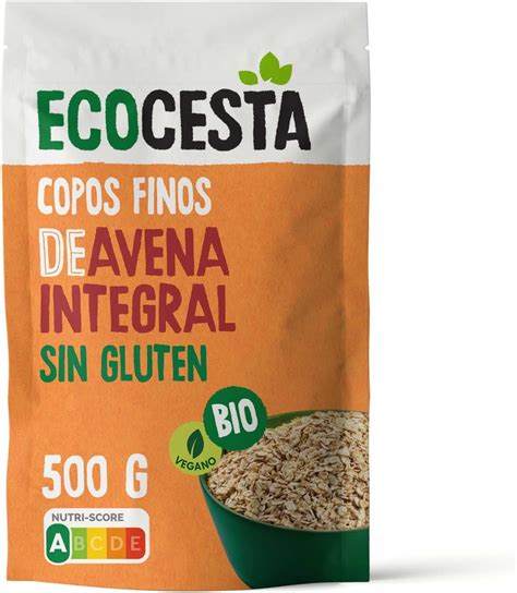 Ecocesta Copos Suaves De Avena Integral Ecol Gica G Sin