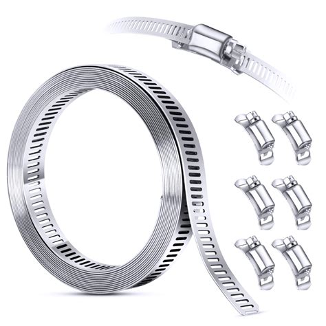 Buy Diy Hose Clamp System Kit 98 Ft Band 6 Fasteners 304 Stainless