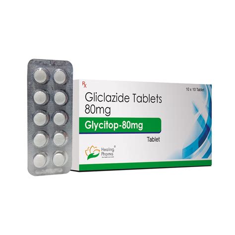 Glycitop Gliclazide Mg Tablets Healingpharma Co