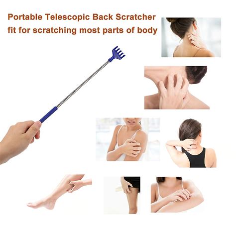 Multi Functional Telescopic Back Scratcher Massager Extendable Pen