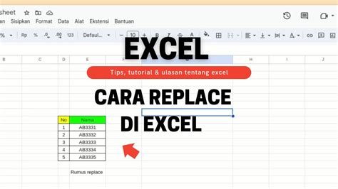 replace  excel youtube