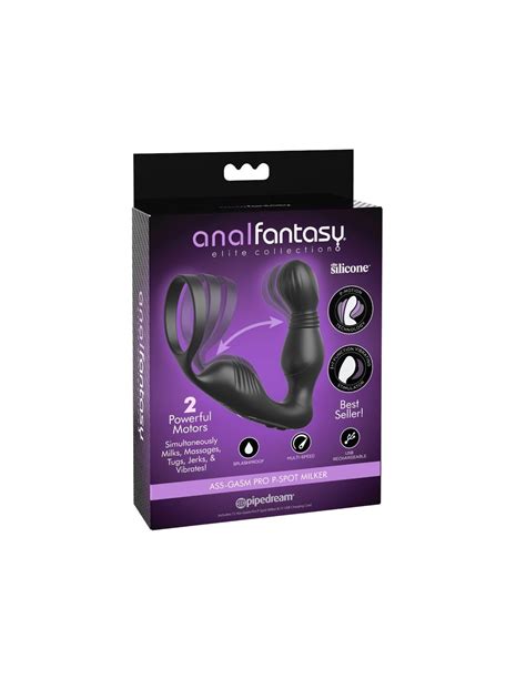 ANAL FANTASY ELITE COLLECTION MASAJEADOR PROSTATICO VIBRADOR RECARGABLE