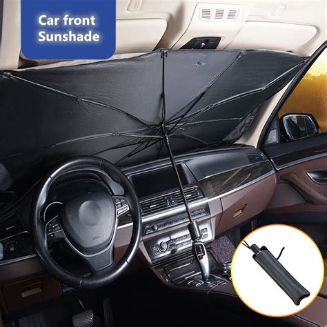 Car Sun Shade Protector Parasol Front Window Sunshade Covers For