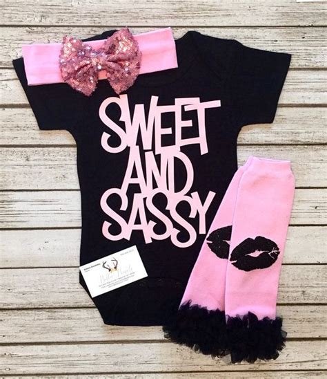 Baby Girl Clothes Sweet And Sassy Baby Girl By Bellapiccoli Cute Baby