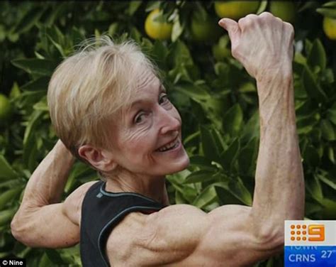 74 Year Old Canberra Grandmother Is A Bodybuilder Daily Mail Online