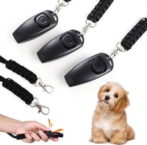 Romon Sifflet Pour Chien Pi Ces Sifflet Chien Avec Clicker Chien Non