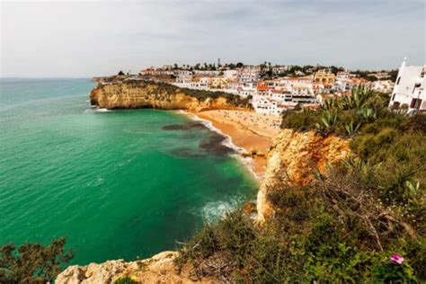 Carvoeiro Boardwalk Felsformation Algar Seco Weltnaturliebe