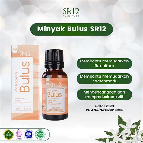 Jual Minyak Bulus Original Sr Wangi Melati Ampuh Penghilang Gatal