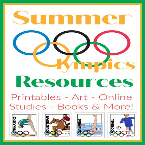 Engaging Summer Olympics Activities & Resources - StartsAtEight