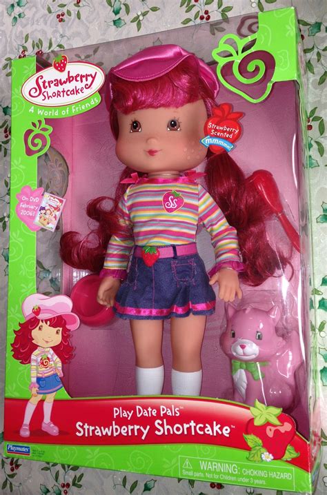 Large Strawberry Shortcake Doll 15 Inch Play Date Pals | PurpleToyShop.com