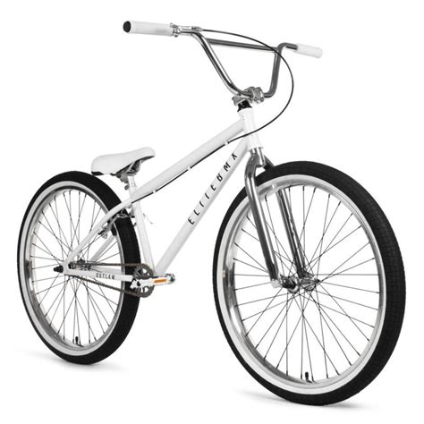 Elite Bmx Outlaw 26 Complete White Combat Time 2 Shine Bmx