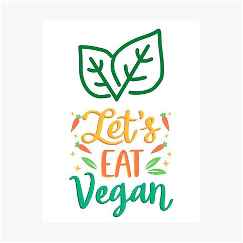 Lámina fotográfica Feliz Día Mundial del Veganismo Día Mundial del