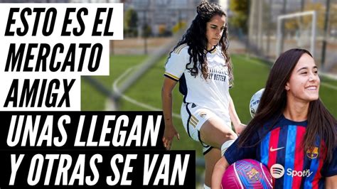 OIHANE HERNÁNDEZ llega al REAL MADRID femenino y el FC BARCELONA