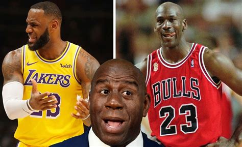 Magic Johnson reveals one area where Michael Jordan can't touch LeBron ...