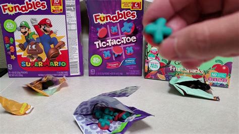 New Arizona Green Tea Fruit Snacks And Funables Mario And Funables Tic Tac Toe Youtube