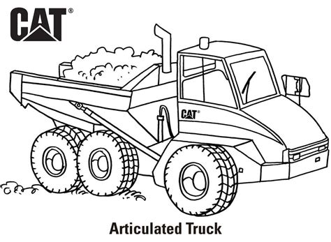 construction equipment coloring pages 2