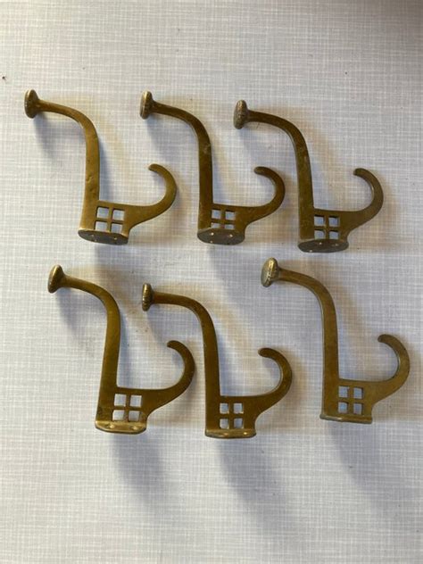 Set Of Coat Hooks Brass Catawiki