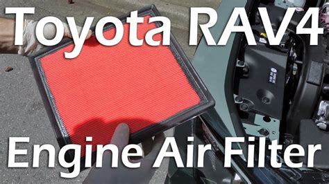 How To Replace Rav Engine Air Filter