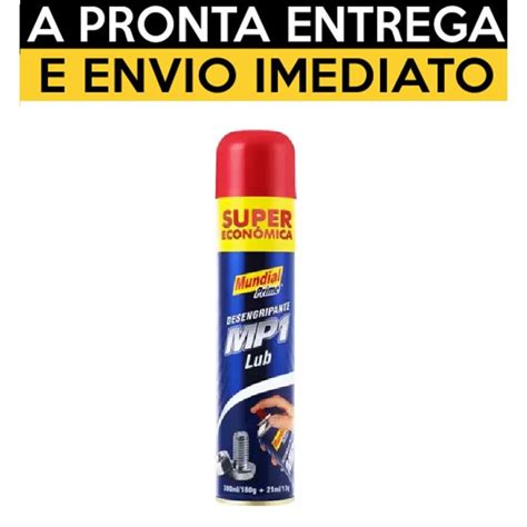 1 Oleo Desengripante Mp1 Mundial Prime Spray Anti Ferrugem 321ml