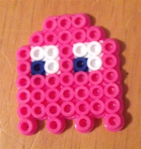 Pacman Ghost Perler Beads