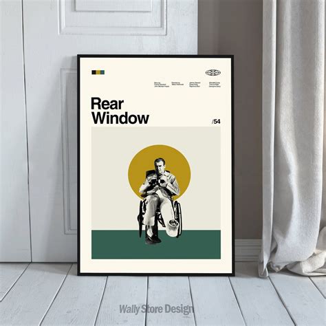 Rear Window Poster Rear Window Print Custom Poster Vintage - Etsy