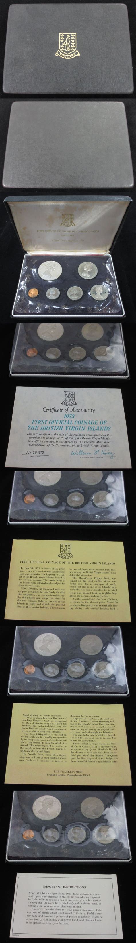 Yahoo オークション FIRST COINAGE OF THE BRITISH VIRGIN ISLANDS