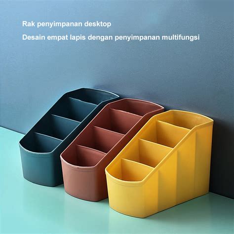 Rak Meja Multifungsi Biru Pgmall