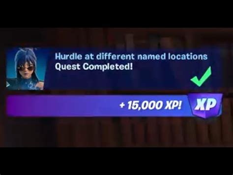 Fortnite Hurdle At Different Names Locations Chapter 5 Season 1