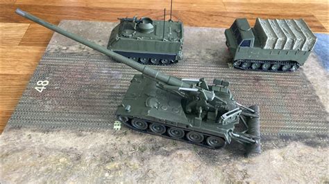 The M107 175mm Gun The Longest Ranged Us Guns In Vietnam Butlers 3d Printed Model Youtube