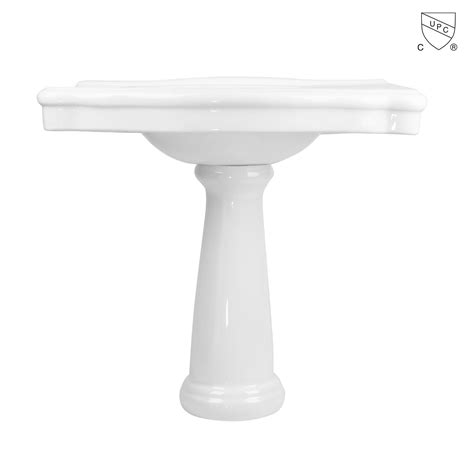 Bathroom Wholesale Vitreous China White Lavatory Oversized Rectangle