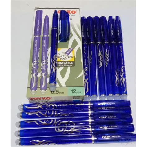 Jual 1 Pack 12 Pics PULPEN JOYKO GEL PEN PENA JEL BISA DI HAPUS Tinta