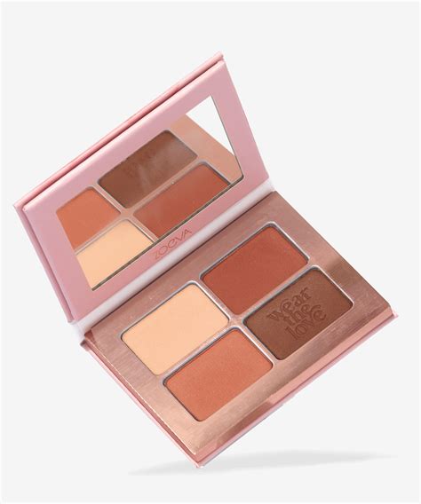 ZOEVA Velvet Love Eyeshadow Quad Easy Nude Eyes At BEAUTY BAY