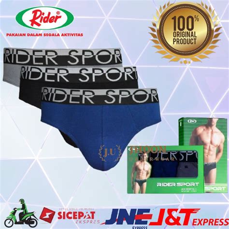 Jual Celana Dalam Pria Rider R B Produk Original Box Isi