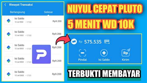 Cara Nuyul Pluto Terbaru Nakal Aplikasi Penghasil Uang Youtube