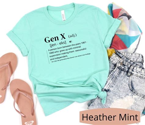 Gen X Christmas T Gen X Shirt Funny Gen X Shirt Super Soft Gen X Tee Mom T Sister