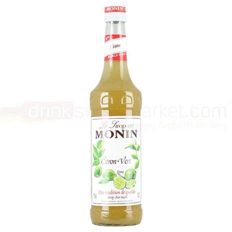 Drinks Beverages Flavored Syrups Beverage Mixes Monin Lime