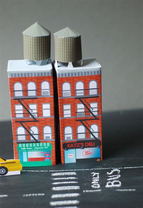 Paper Toy Building New York Diy Enfant Games 4 Kids Diy For Kids