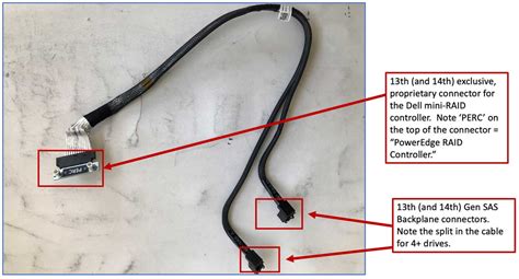 Sas Backplane Cables For Dell Rack Servers Techmikeny