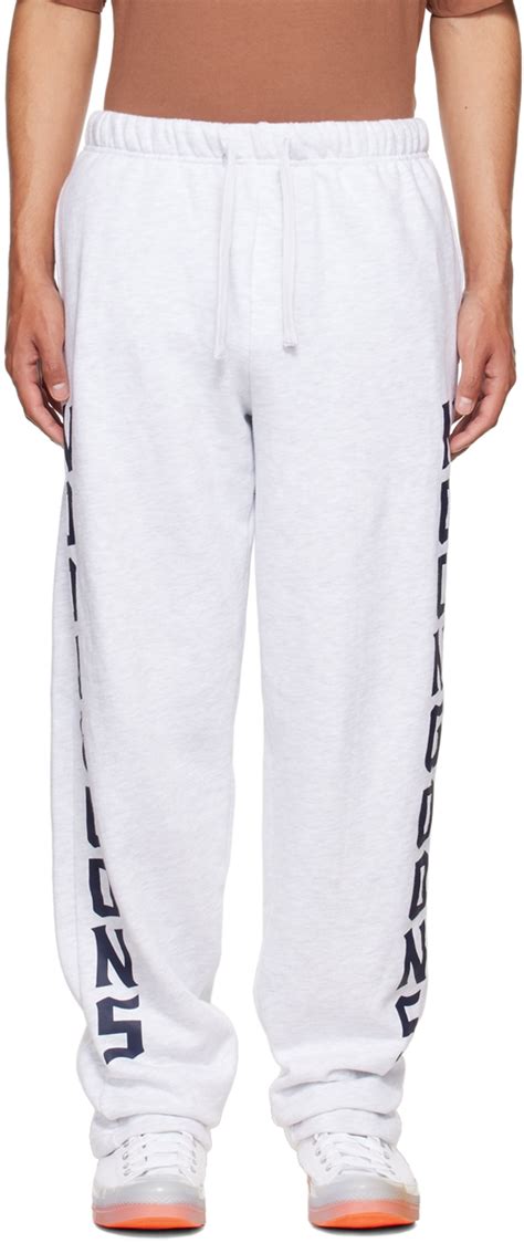 Buy Noon Goons Gray Crime Lounge Pants Heather Grey At 65 Off