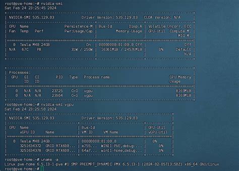 在Proxmox VE 7 4 中开启NVIDIA P106显卡虚拟化 vGPU GreenDam